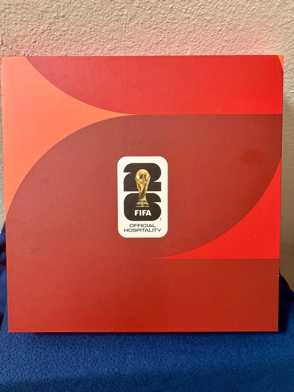 FIFA Official Hospitality Red Presentation Box Limited Edition Collector’s Pins